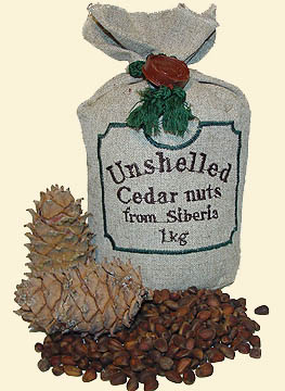 Cedar Nuts, Unshelled, 36 oz