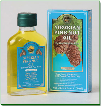 Siberian Cedar Nut Oil enriched with Resin