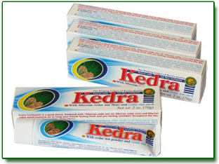 toothpaste KEDRA
