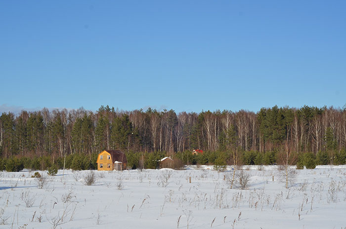 eco-settlement. russia