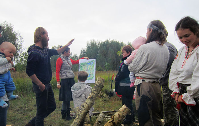 eco-settlement. russia