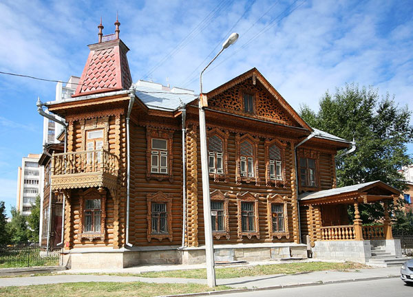 ringing cedars. wood architecture