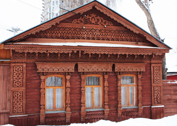 ringing cedars. wood architecture