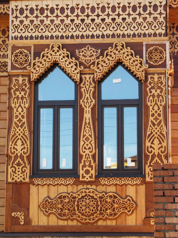 ringing cedars. wood architecture