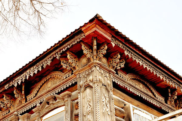 ringing cedars. wood architecture