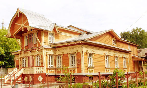 ringing cedars. wood architecture