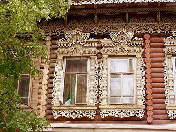 ringing cedars. wood architecture