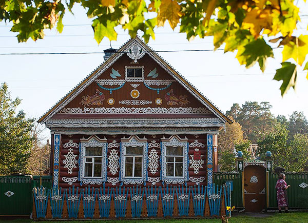 ringing cedars. wood architecture