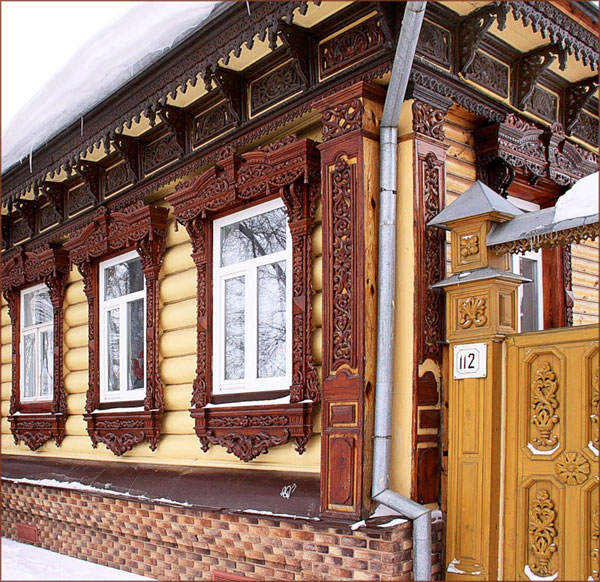 ringing cedars. wood architecture