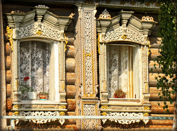 ringing cedars. wood architecture