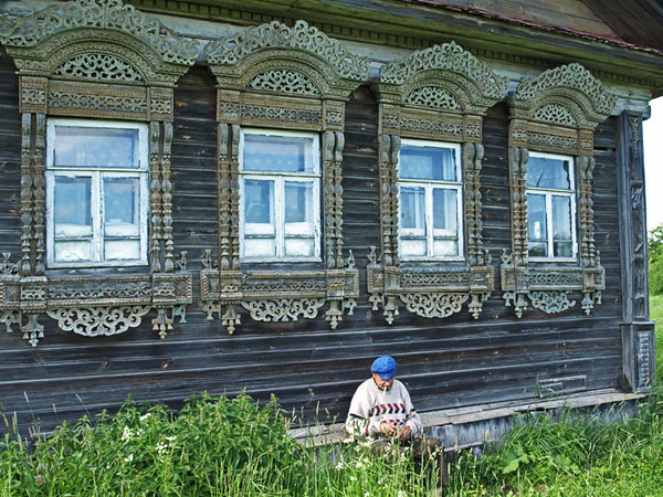 ringing cedars. wood architecture