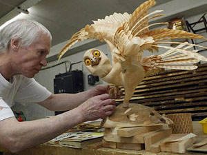 ringing cedars. Cedar Sculpture