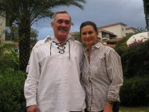 Vladimir Megre and Regina Jensen in Turkey