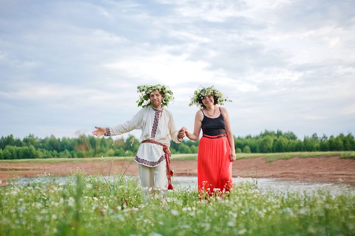 Vladimir and Anna in kin's settlement «Lubimovka»