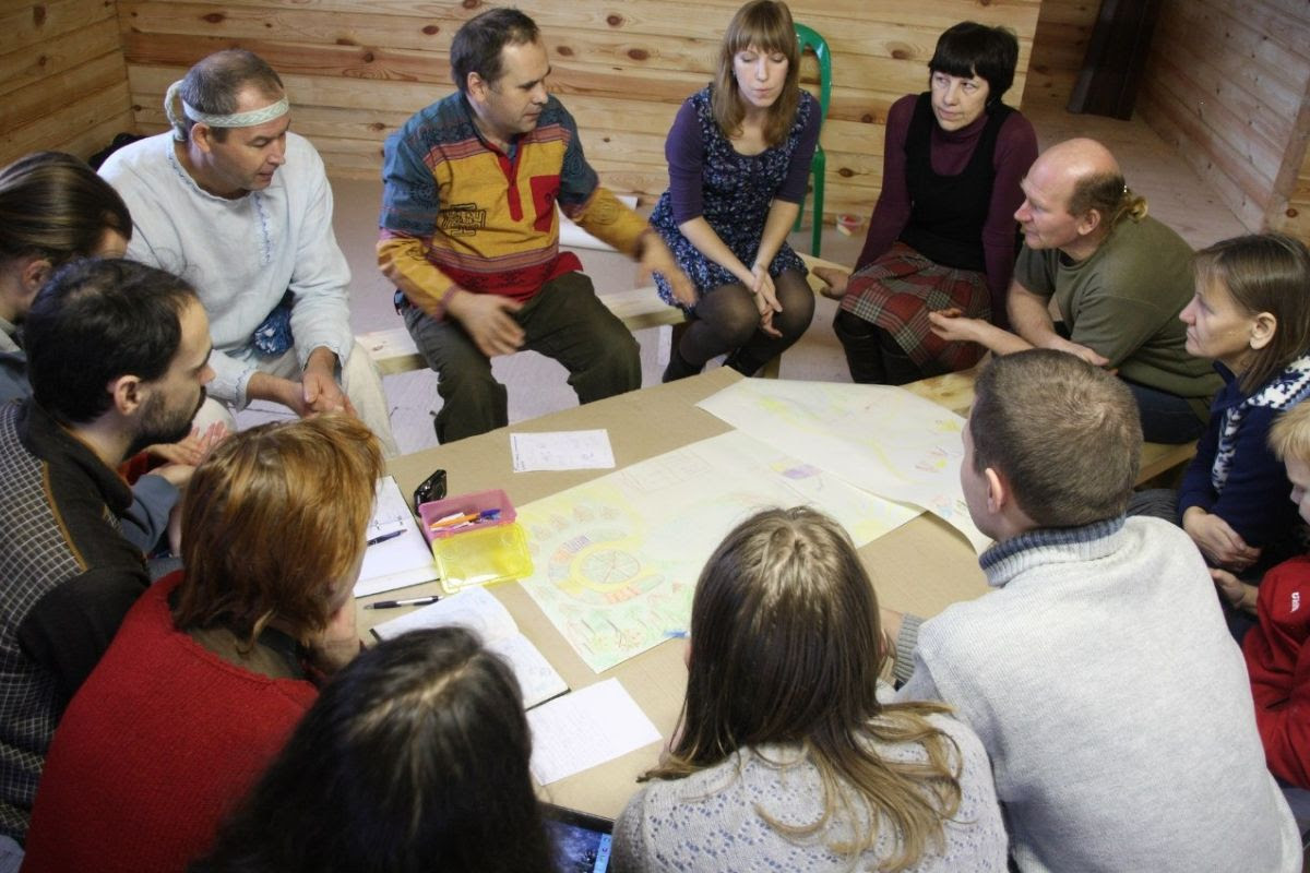 Meeting in kin's settlement «Mayskoye»