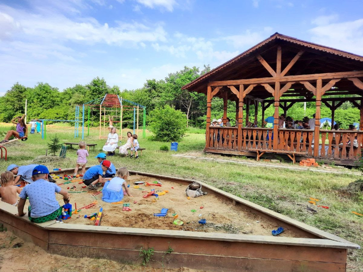A playground in kin's settlement «Skazochny Krai»