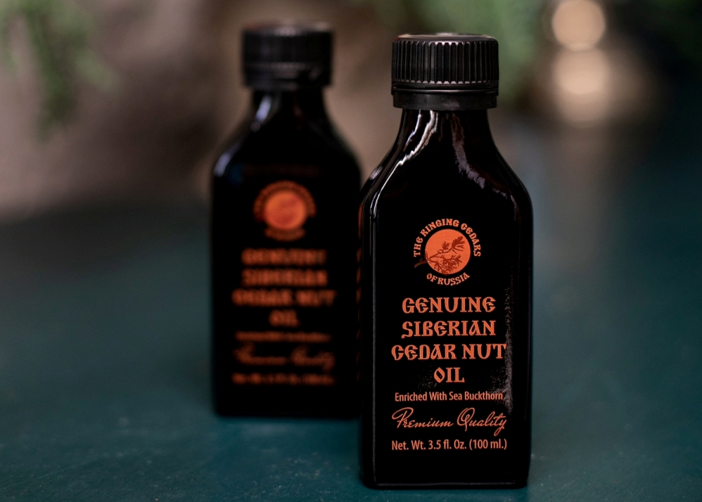 A reliable way to gently cleanse the colon using cedar nut oil enriched with sea buckthorn