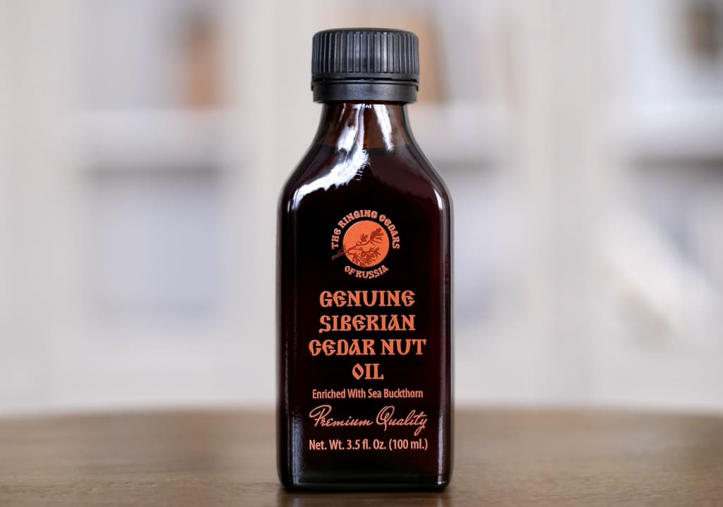 Cedar nut oil enriched with sea buckthorn against seasonal flare-ups