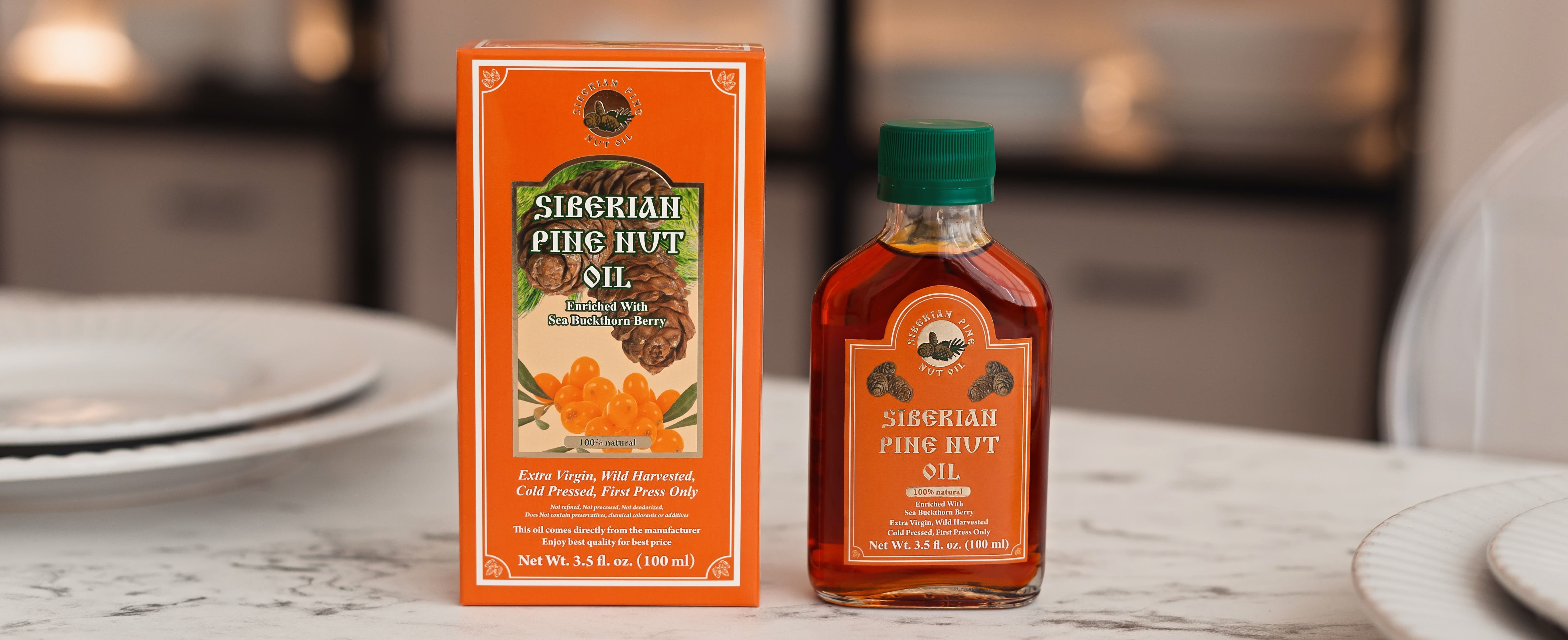 Cedar nut oil enriched with sea buckthorn is a natural anti-parasitic remedy
