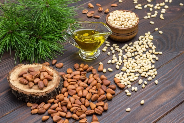 Cedar nut oil