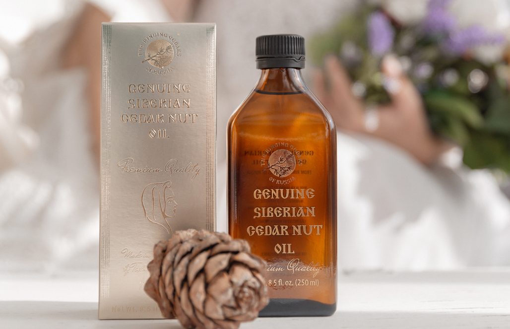 How does cedar nut oil enriched with cedar resin help with inflammatory conditions in the kidneys?