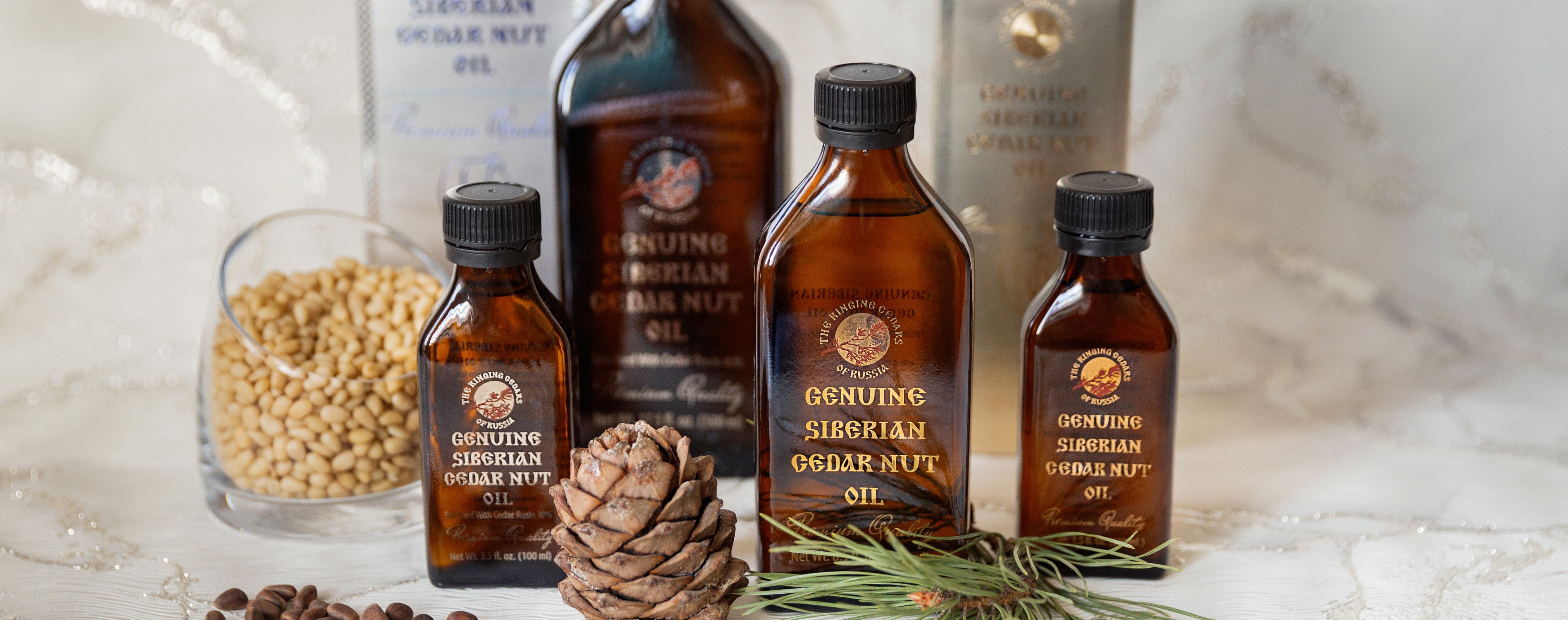 List of problems that cedar nut oil helps to solve
