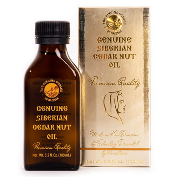 Genuine SIberian cedar nut oil