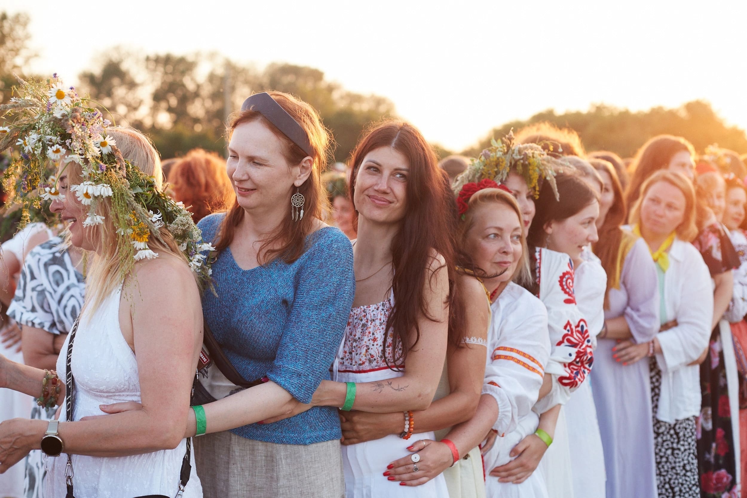 The festival 'Planet of Love' in the kin's settlement Svetorusye